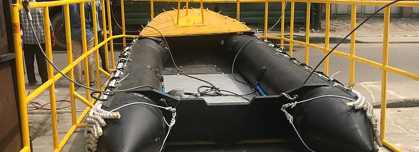 Inflatable boat repair